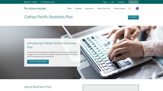Cathay Pacific Business Plus | Airline Tickets | Cathay Pacific