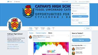 Media Tweets by Cathays High School (@CathaysHigh) | Twitter