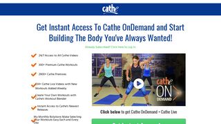 Cathe On-Demand Streaming Subscription - Cathe Friedrich