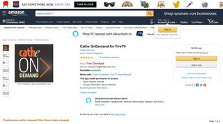 Amazon.com: Cathe OnDemand for FireTV: Appstore for Android