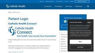 Patient Login | Catholic Health - The Right Way to Care