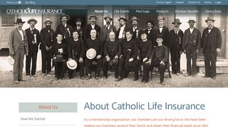 About Our Membership Organization | Catholic Life Insurance