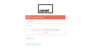 Login | CENET