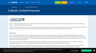 Catholic United Financial | HotDocs