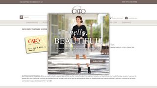 Cato Credit Customer Service - Cato Fashions | Your Style. Delivered.