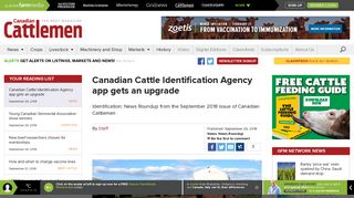 Canadian Cattle Identification Agency app gets an upgrade ...