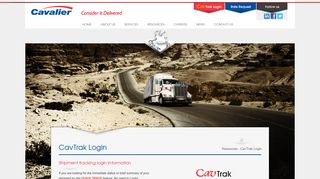 CavTrak Login - Cavalier Transportation