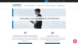 Caxton FX Business | Currency Card and International Payment