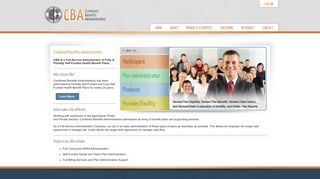 Combined Benefits Administrators Portal | Index