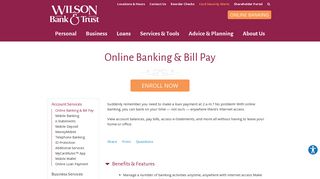 Online Banking & Bill Pay | Wilson Bank & Trust | Murfreesboro, TN ...