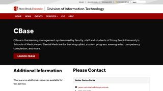 CBase | Division of Information Technology