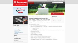 (CBC) China Banking Corporation - Personal - China Bank Online