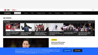 CBC Sports - Sporting news, opinion, scores, standings, schedules