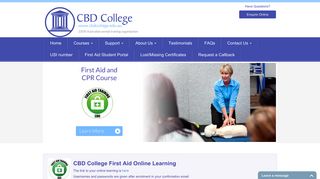 CBD College : First Aid Course Australia | CPR Training