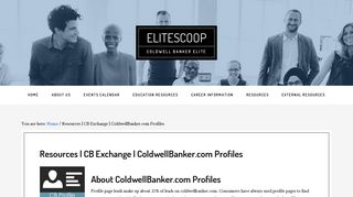 Resources | CB Exchange | ColdwellBanker.com Profiles - EliteScoop