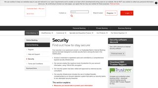 Security - Internet Banking | Clydesdale Bank