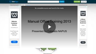 Manual Office Training ppt video online download - SlidePlayer