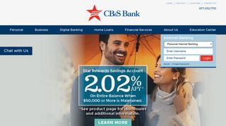 CB&S Bank | Personal and Business Banking, Loans, Checking ...
