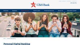 Personal Digital Banking | CB&S Bank