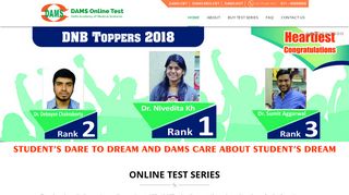 DAMS Online Test Series