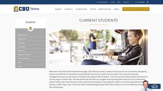 Current Students | CBU Online