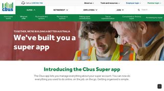 Cbus member app | Cbus Super