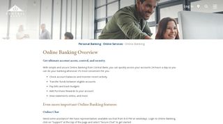 Online Personal Banking | Central Bank Utah