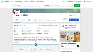 Working at C C Clark | Glassdoor