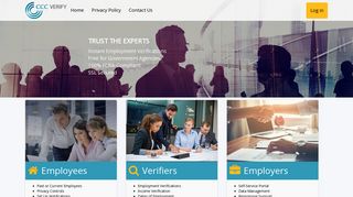 CCC Verify - Employment and Income Verifications - CCC Verify