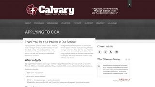 Applying to CCA | We Are CCA |