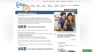 Accept Payments Online | Merchant Account Sign Up | CCBill.com
