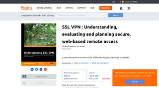 SSL VPN : Understanding, evaluating and planning ... - Packt Publishing