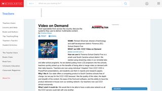 Video on Demand | Scholastic.com