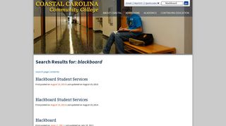 Search Results for “blackboard” – Coastal Carolina Community College
