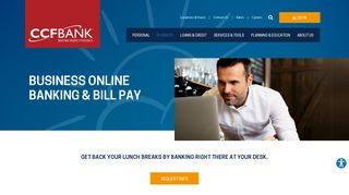 Business Online Banking & Bill Pay | CCF Bank | Eau Claire, WI ...