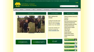 Central Coast Grammar School Portal > Home