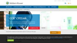 CCH® CPELink | Wolters Kluwer