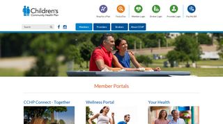 Member Portal - Childrens Community Health Plan