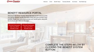 Cross Country Home Services - - Employee Benefits