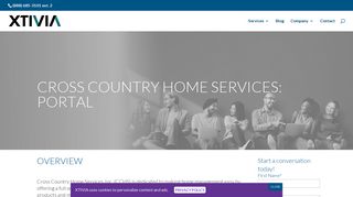 CROSS COUNTRY HOME SERVICES: PORTAL - XTIVIA