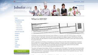What is SEVIS? The Student and Exchange Visitor Information System