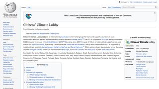 Citizens' Climate Lobby - Wikipedia