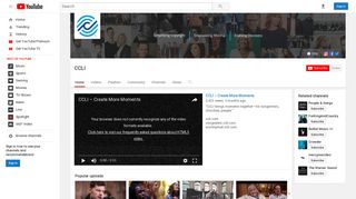 CCLI - YouTube