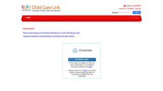 ECDA Child Care Link