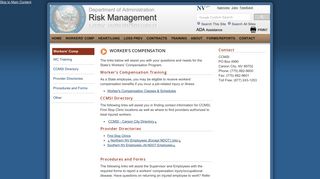 WC - Risk Management - State of Nevada