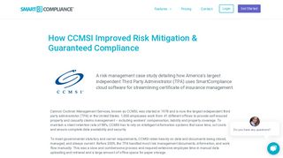 Certificate Collection & Tracking Software Case Study - CCMSI