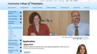 Application | Community College of Philadelphia