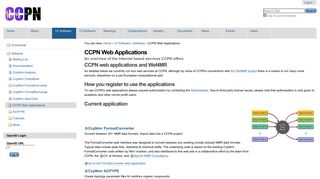 CCPN Web Applications — Collaborative Computational Project for ...