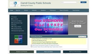 Carroll County Public Schools Home
