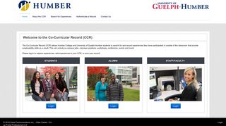 Humber / Guelph - Humber CCR